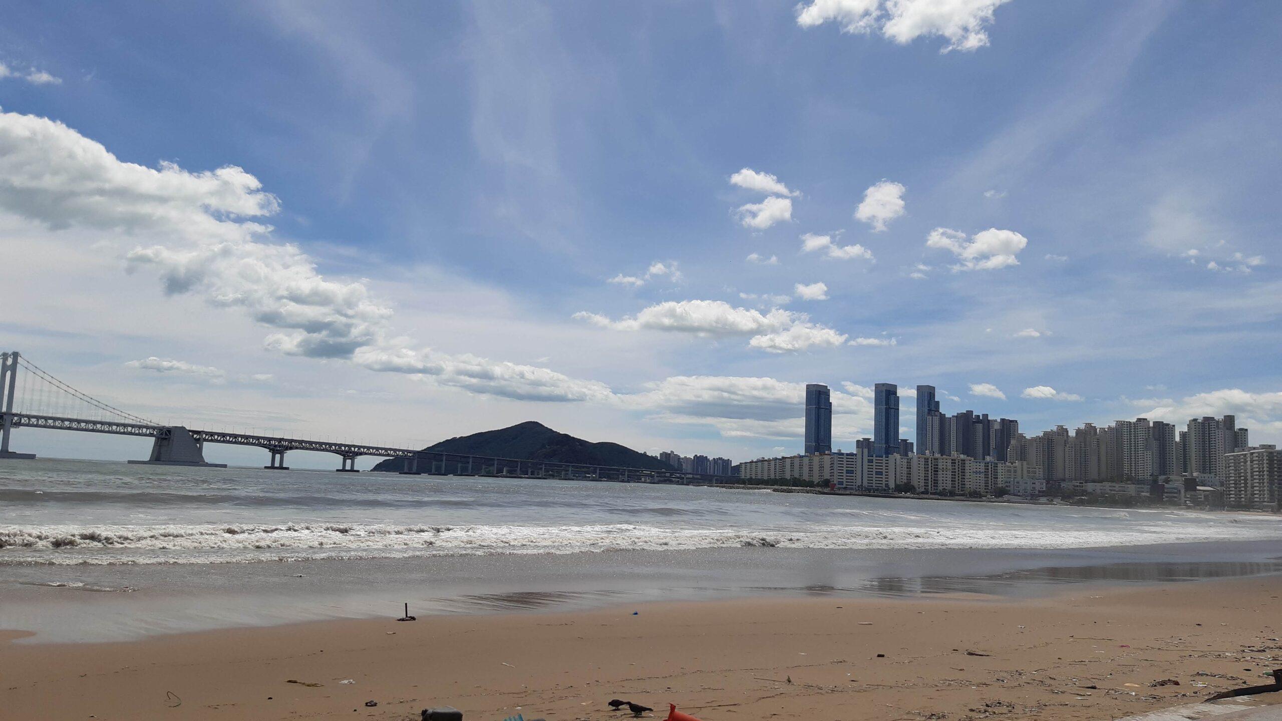부산 해운대 바다 전경 – 고구려 ZEUS룸 위치 안내 이미지
